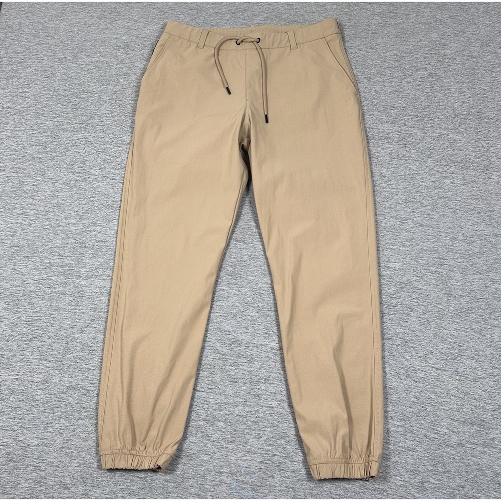 Municipal Sport Utility Gear Jogger Pants Mens Medium Tan Performance Active Gym